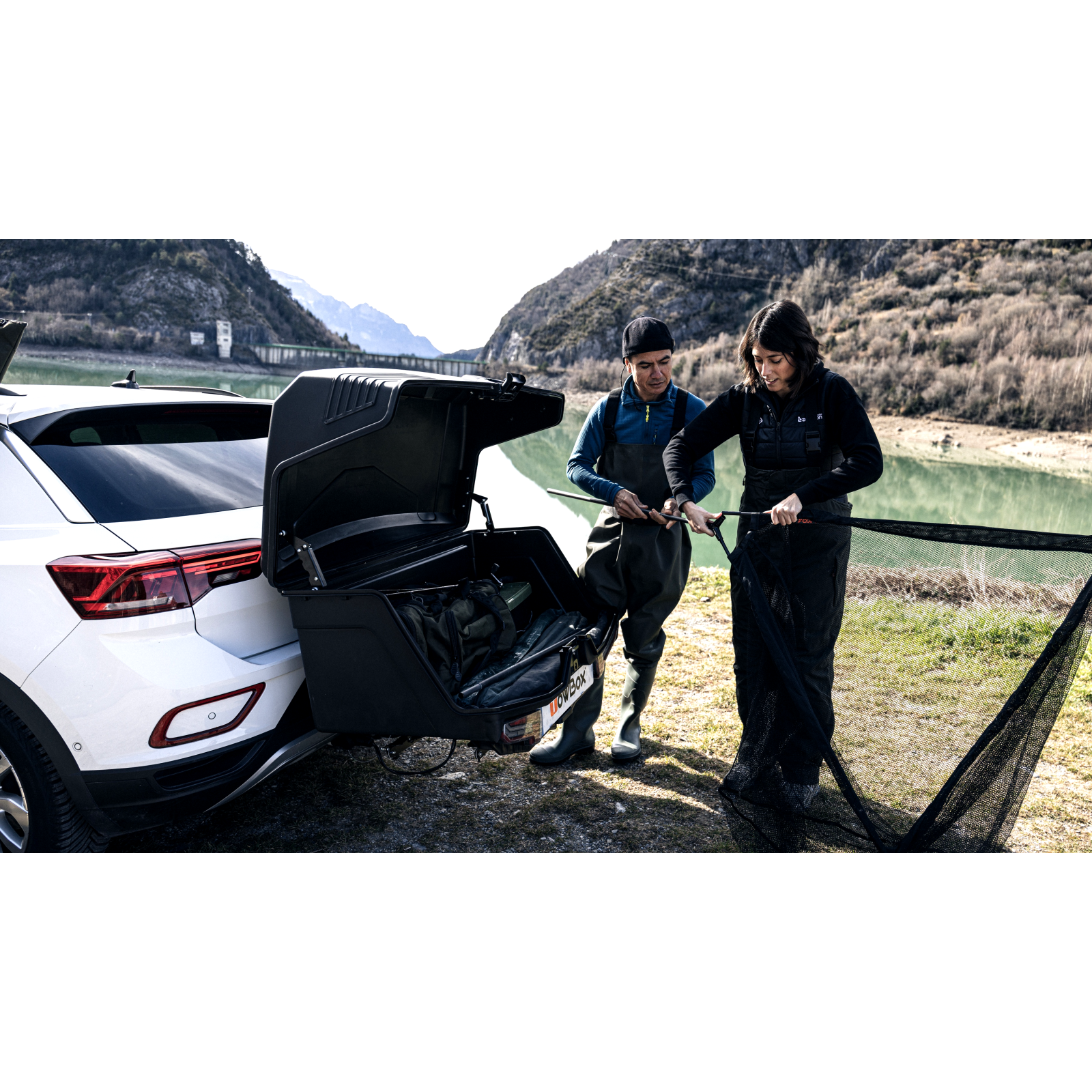 TowBox Heckbox V5 schwarz matt – Bild 4