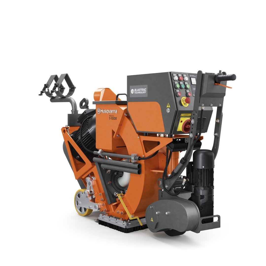 BLASTRAC / HUSQVARNA 1-10 DS - Kugelstrahlmaschine -
