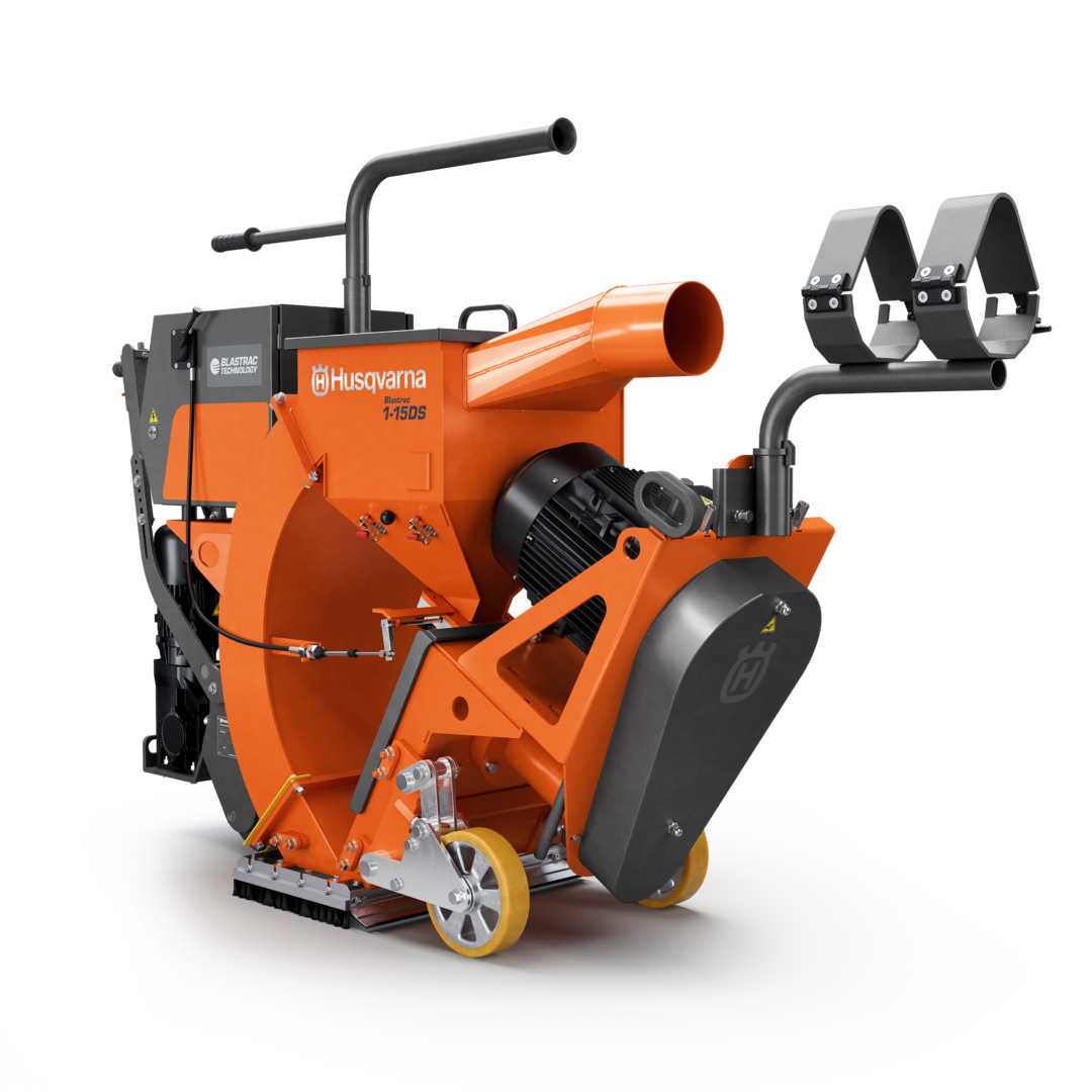 BLASTRAC / HUSQVARNA 1-15 DS - Kugelstrahlmaschine -