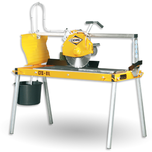 CEDIMA CTS-81 XL - Brückensäge / Fliesenschneider incl. Diamantscheibe (1.640 mm Schnittlänge) -