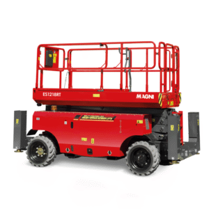 MAGNI ES1218RT Elektro-Scherenarbeitsbühne geländegängig - 12,0 mtr. -