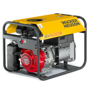 WACKER NEUSON GV 7003A benzinbetriebener Stromerzeuger 230 / 400 Volt | 7,1 kVA -