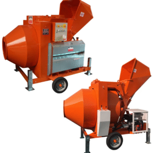 LESCHA LHB 1000 - Betonmischer mit Beschicker -