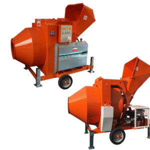 LESCHA LHB 1200 - Betonmischer mit Beschicker -