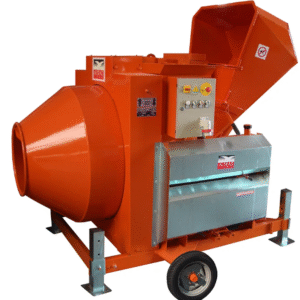 LESCHA LHB 550 - Betonmischer mit Beschicker -