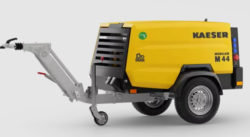 KAESER MOBILAIR M44 - Baukompressor mit Stromerzeuger 8,5 kVA mobil -
