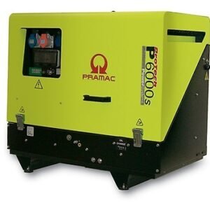 PRAMAC P 6000s TYA (AVR) dieselbetriebener Stromerzeuger 230 / 400 V | 6,9 kVA (E-Starter) -