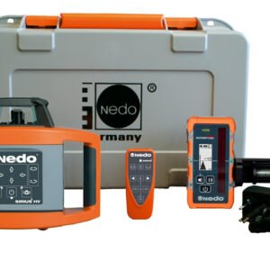 NEDO SIRIUS 1 HV (MAXX) im Set mit Kurbelstativ und Flexilatte - Rotationslaser horizontal vertikal -