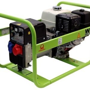 PRAMAC W 220 benzinbetriebener Schweißgenerator mit Stromerzeuger 230 / 400 Volt | 5,6 kVA -