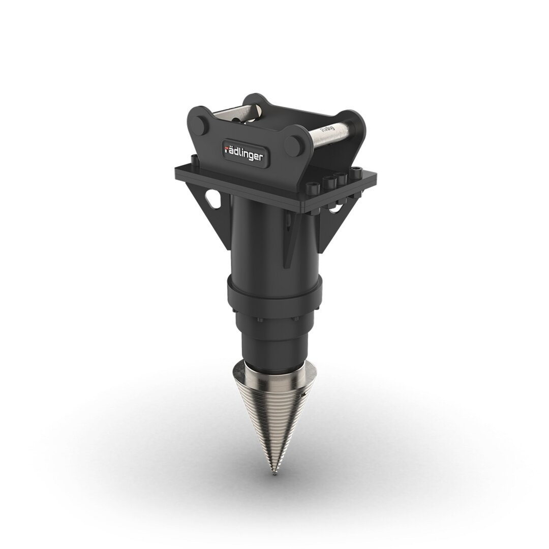 Rädlinger RKS02 250 mit MS03| Kegelspalter für Minibagger für 1,6 - 3,5 to. -