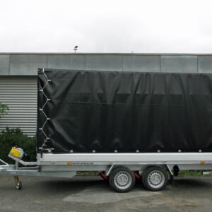 HUMBAUR Universal 3500 Hochplane ALU BW Auffahrbohlen Aluboden