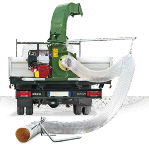 NEGRI Laubsauger T13 / Benzin-Laubsauger mit Bordwandbefestigung -