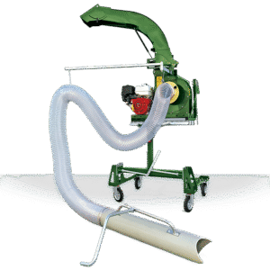 NEGRI Laubsauger T13 / Benzin-Laubsauger mit Bordwandbefestigung und Hubeinrichtung -