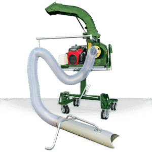 NEGRI Laubsauger T21 / Benzin-Laubsauger mit Bordwandbefestigung und Hubeinrichtung -