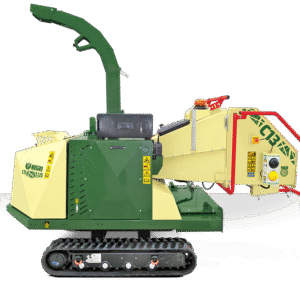 NEGRI Holzhäcksler C13 / Benzin- oder Diesel-Häcksler mit Raupenfahrwerk -