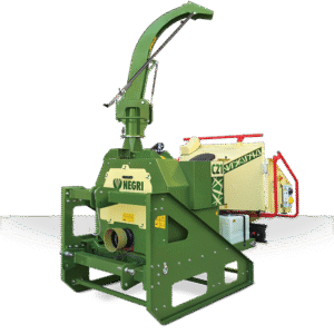 NEGRI Holzhäcksler C21 / Häcksler mit Dreipunktaufnahme CAT. 1 / 2 für Traktor -