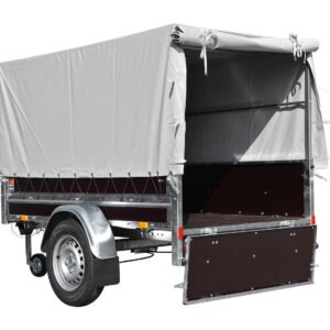 STEMA HZ 7.5-20-12.1 C Woodoxx Holzanhänger mit Hochplane