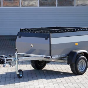 STEMA RETRO ACTIVE Staubgrau mit Deckel inkl. Reling