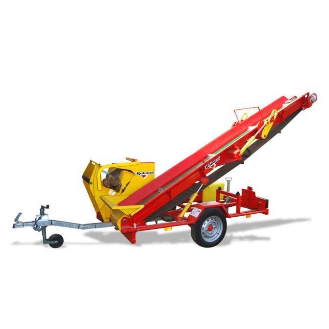 RABAUD XYLOSCIE 700 M PRO mit Förderband 4,80 mtr. | Benzin-Kreissäge mit Wippe -