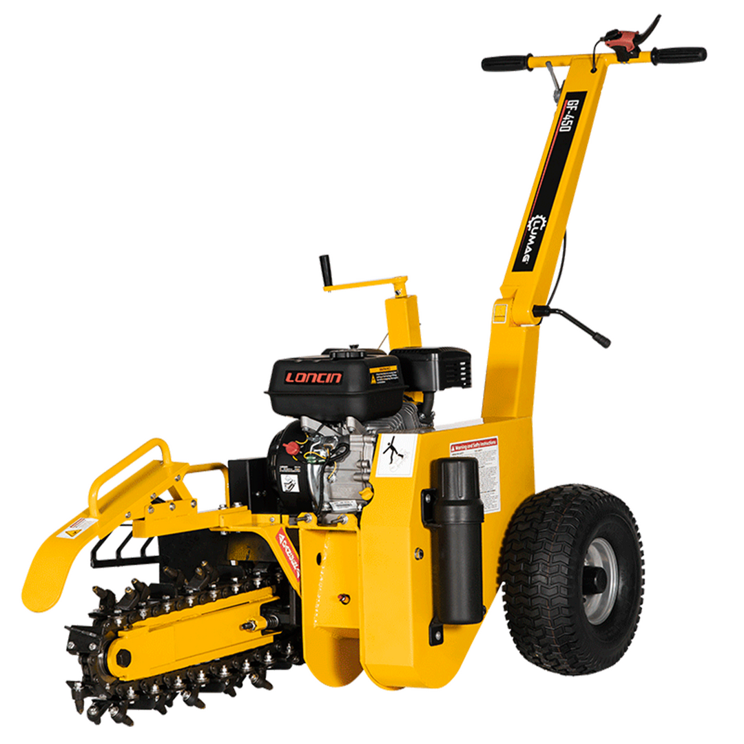 LUMAG GF450 - Grabenfräse / Kabelfräse -