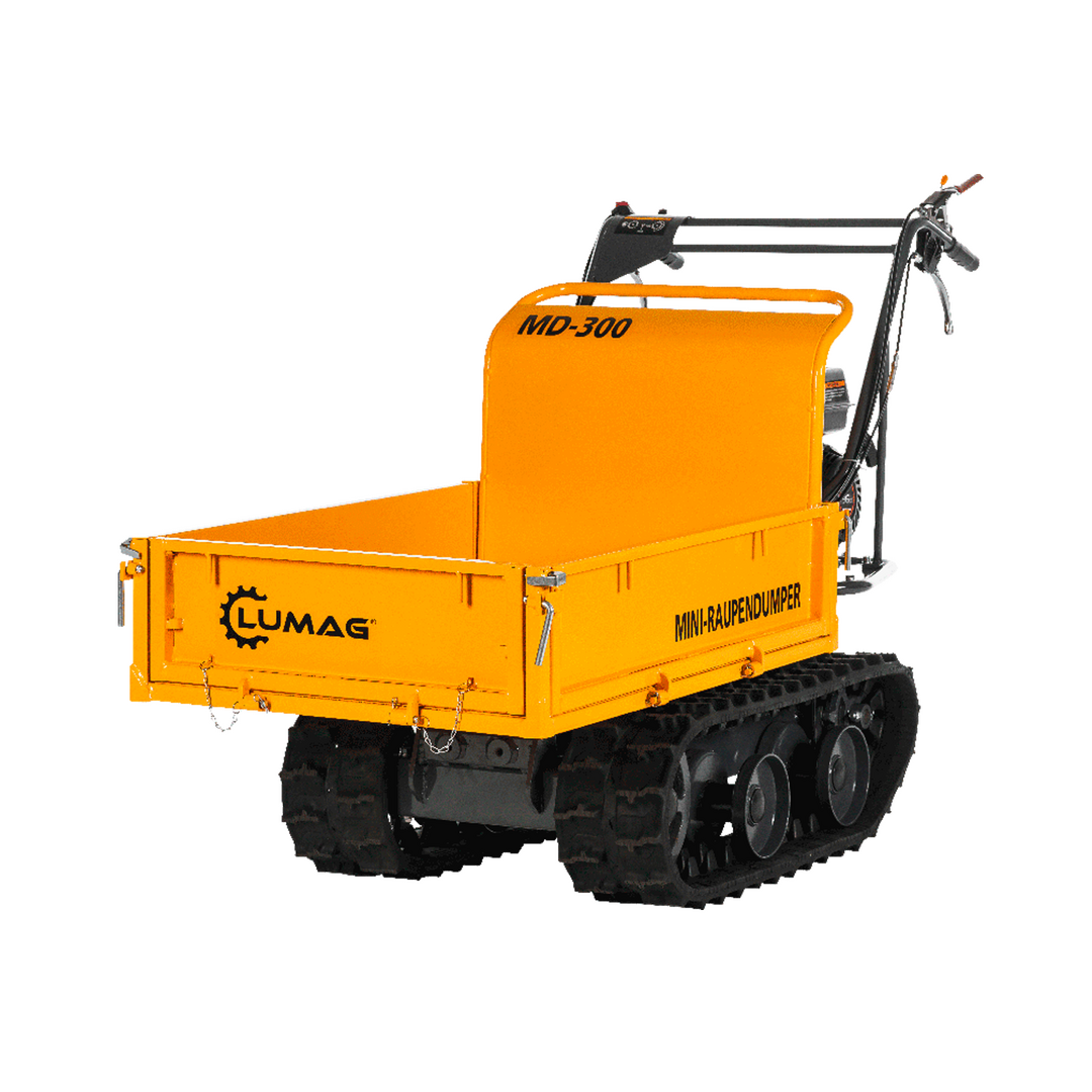 LUMAG MD300 Minidumper mit Frontkipp-Plattform 300 kg Zuladung -