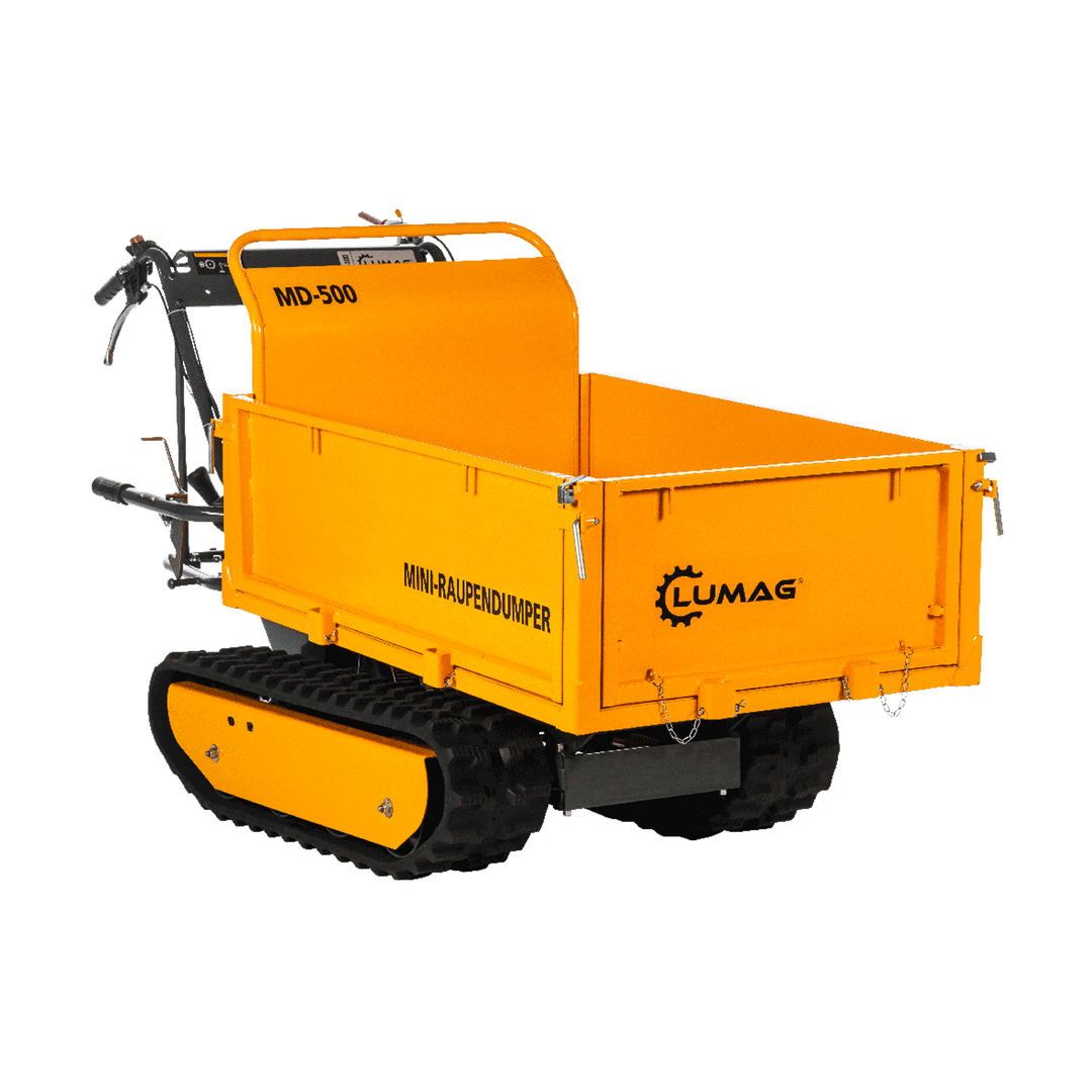 LUMAG MD500 Minidumper mit Frontkipp-Plattform 500 kg Zuladung -