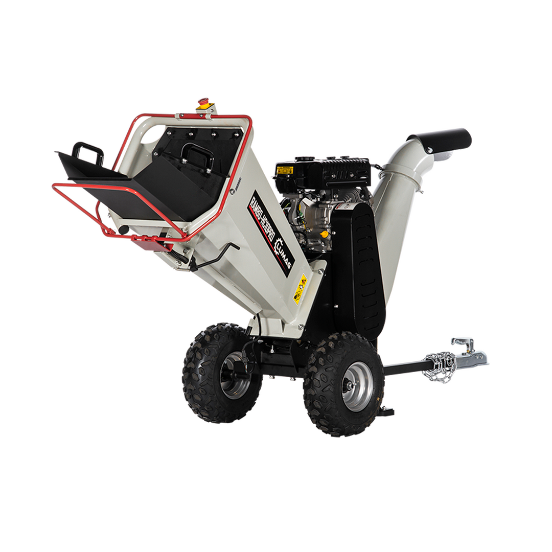 LUMAG RAMBO-HC10PRO - Benzin-Trommelhäcksler -