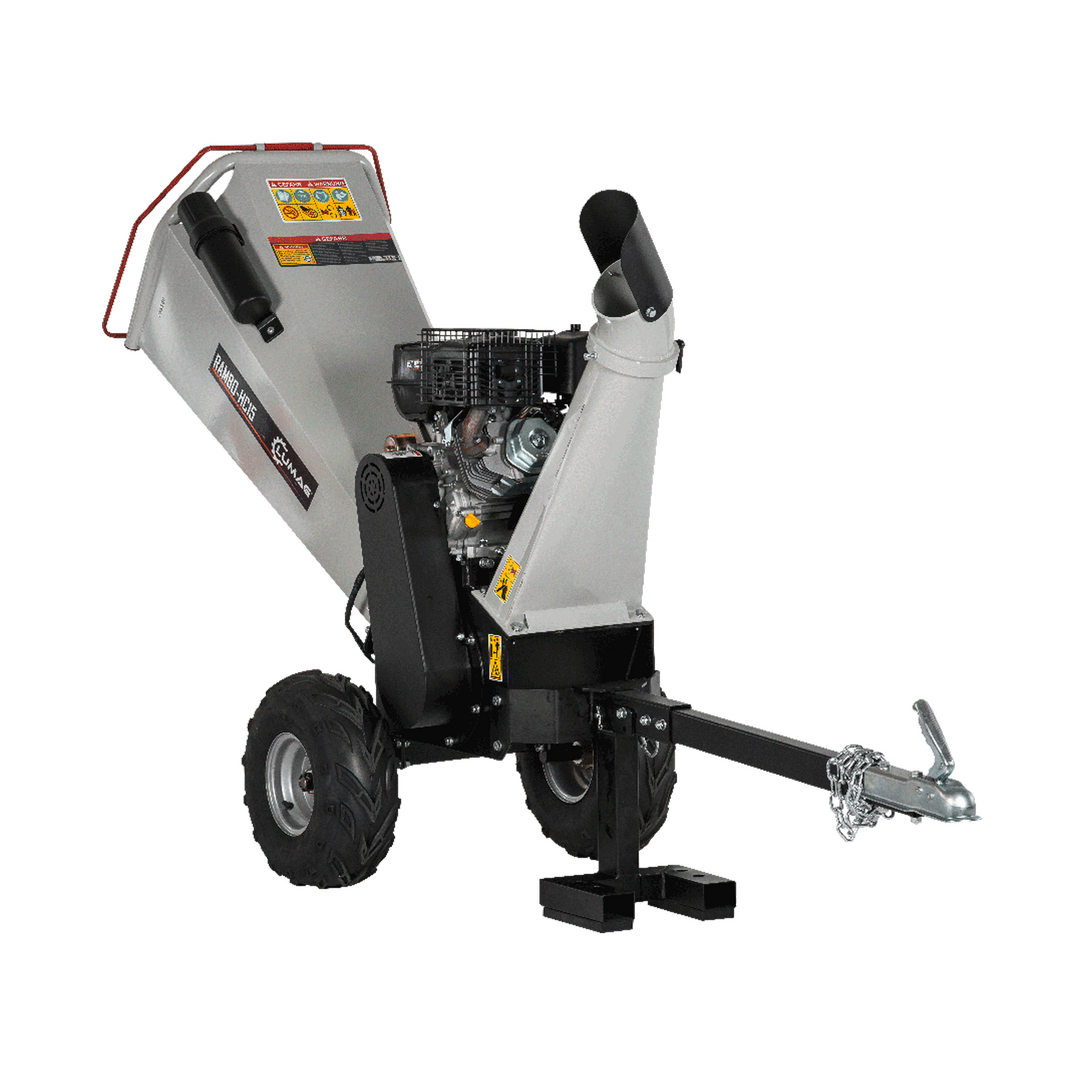 LUMAG RAMBO-HC15 - Benzin-Trommelhäcksler -