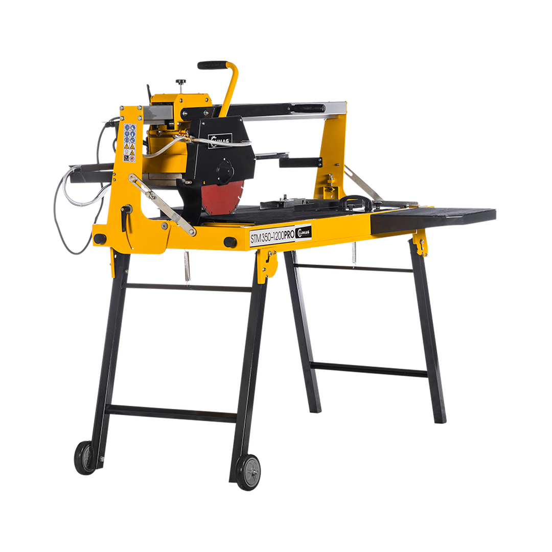 LUMAG STM 350-1200PRO - Brückensäge / Fliesenschneider incl. Diamantscheibe (Schnittlänge 1200 mm) -